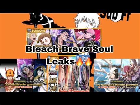 bleach brave souls leaks.